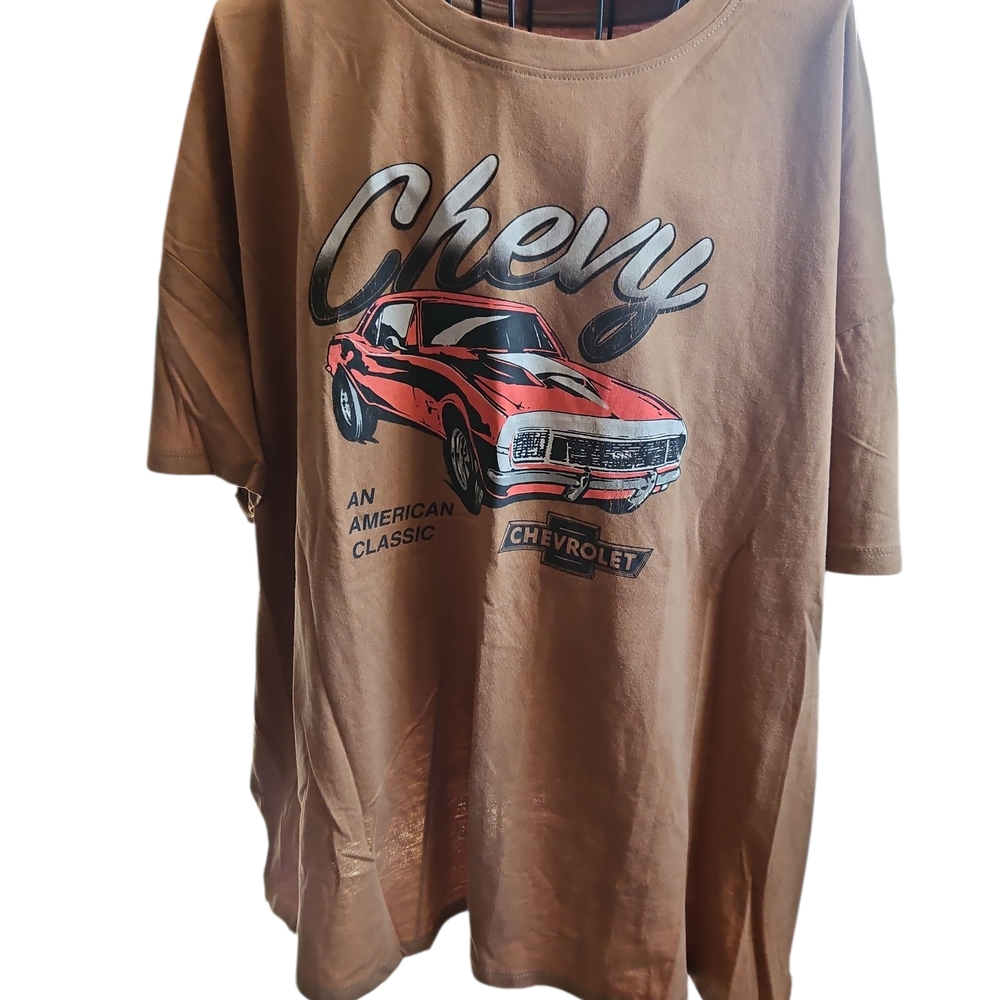 Maurices Brown Chevy Graphic Tee